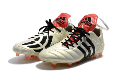 Adidas Predator Mania Champagne FG Firm Ground Soccer Cleats - Gold/Black/Red