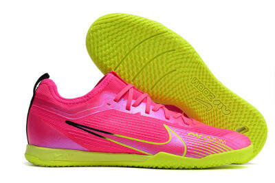 Nike Air Zoom Mercurial Vapor 15 Pro IC Indoor & Futsal Soccer Shoes - Pink/Yellow/Black