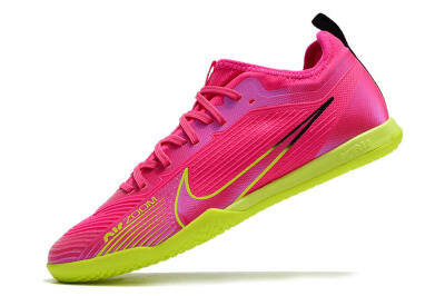Nike Air Zoom Mercurial Vapor 15 Pro IC Indoor & Futsal Soccer Shoes - Pink/Yellow/Black