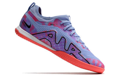 Nike Air Zoom Mercurial Vapor 15 Pro IC Indoor & Futsal Soccer Shoes - Blue/Purple/Red