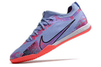 Nike Air Zoom Mercurial Vapor 15 Pro IC Indoor & Futsal Soccer Shoes - Blue/Purple/Red