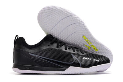 Nike Air Zoom Mercurial Vapor 15 Pro IC Indoor & Futsal Soccer Shoes - Black/White/Yellow