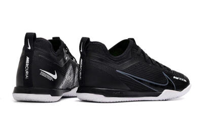 Nike Air Zoom Mercurial Vapor 15 Pro IC Indoor & Futsal Soccer Shoes - Black/White/Yellow