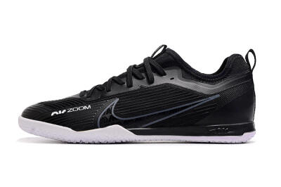 Nike Air Zoom Mercurial Vapor 15 Pro IC Indoor & Futsal Soccer Shoes - Black/White/Yellow