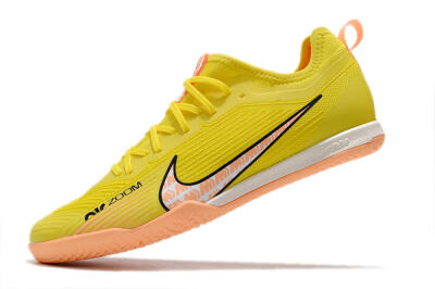 Nike Air Zoom Mercurial Vapor 15 Pro IC Indoor & Futsal Soccer Shoes - Yellow/Pink/Black