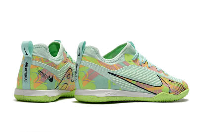 Nike Air Zoom Mercurial Vapor 15 Pro IC Indoor & Futsal Soccer Shoes - Yellow/Brown/Black