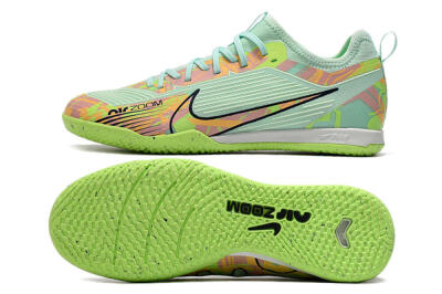 Nike Air Zoom Mercurial Vapor 15 Pro IC Indoor & Futsal Soccer Shoes - Yellow/Brown/Black