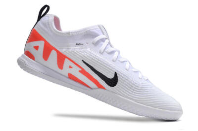 Nike Air Zoom Mercurial Vapor 15 Pro IC Indoor & Futsal Soccer Shoes - White/Black/Red