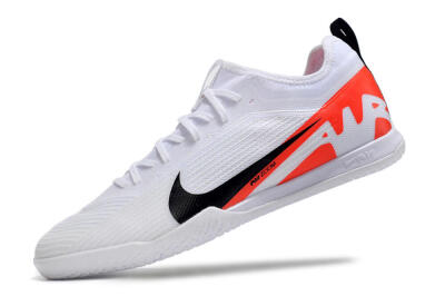 Nike Air Zoom Mercurial Vapor 15 Pro IC Indoor & Futsal Soccer Shoes - White/Black/Red