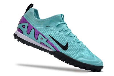 Nike Air Zoom Mercurial Vapor 15 Pro TF Artificial Turf Soccer Shoes - Blue/Black/Purple