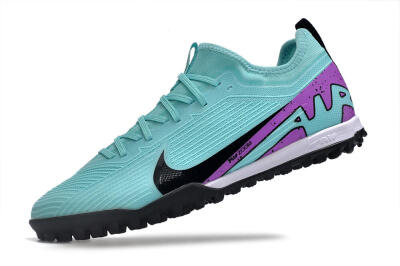 Nike Air Zoom Mercurial Vapor 15 Pro TF Artificial Turf Soccer Shoes - Blue/Black/Purple
