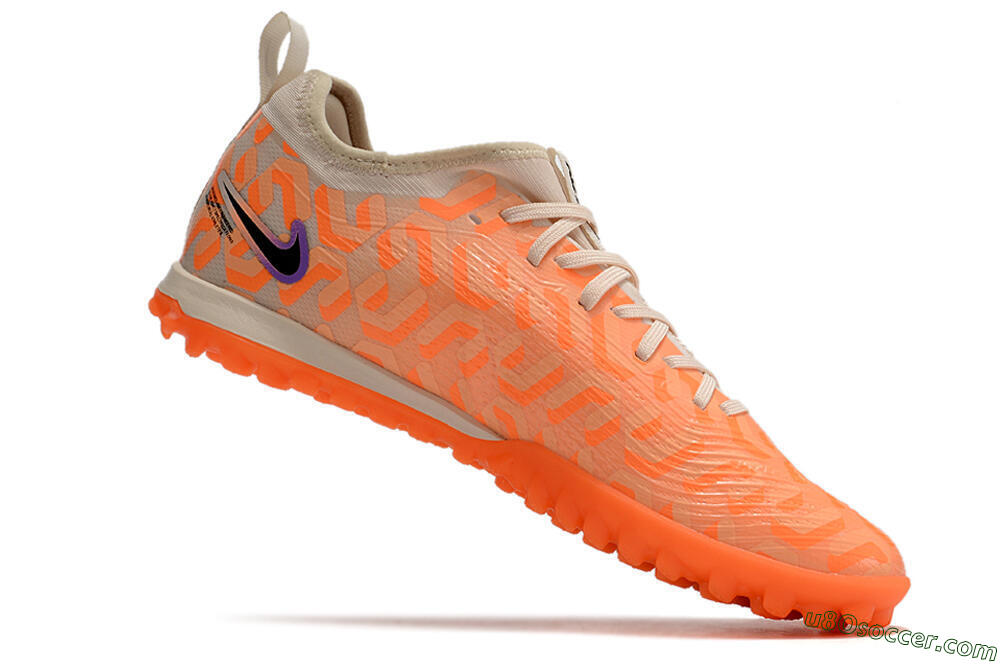 Nike Air Zoom Mercurial Vapor 15 Pro TF Artificial Turf Soccer Shoes - Orange/Purple/Black 4