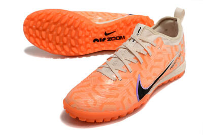 Nike Air Zoom Mercurial Vapor 15 Pro TF Artificial Turf Soccer Shoes - Orange/Purple/Black