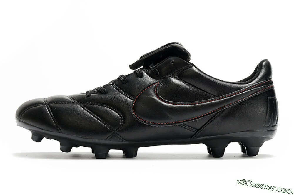 Nike Premier 2.0 FG Firm Ground Soccer Cleats - Black/Red