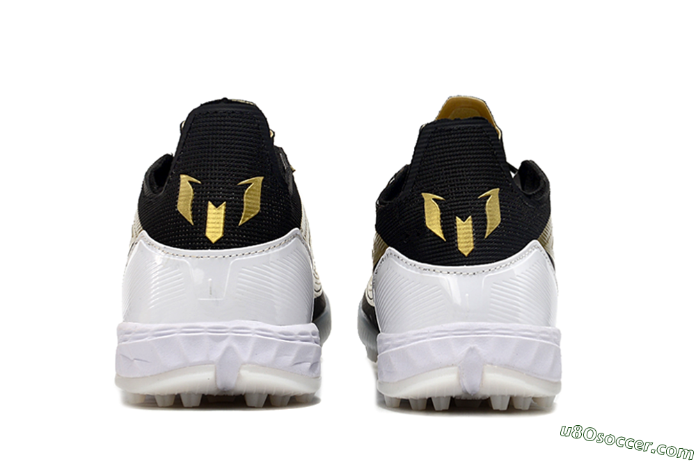 Adidas F50 Elite TF Artificial Turf Soccer Shoes - Gold/White/Black 7