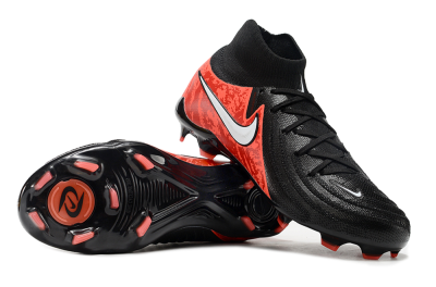 Nike Phantom Luna Elite FG Firm Ground Soccer Cleats - Black/Red/White