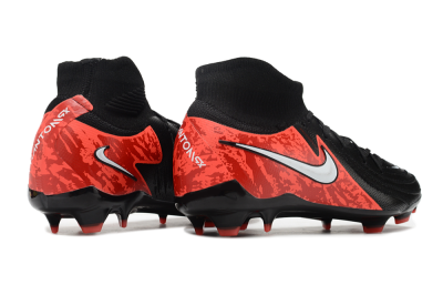 Nike Phantom Luna Elite FG Firm Ground Soccer Cleats - Black/Red/White
