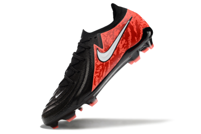 Nike Phantom Luna Elite FG Firm Ground Soccer Cleats - Black/Red/White