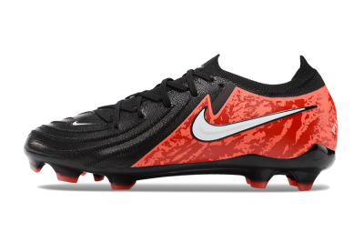 Nike Phantom Luna Elite FG Firm Ground Soccer Cleats - Black/Red/White