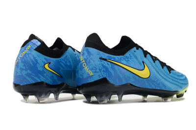 Nike Phantom Luna Elite FG Firm Ground Soccer Cleats - Blue/Yellow/Black