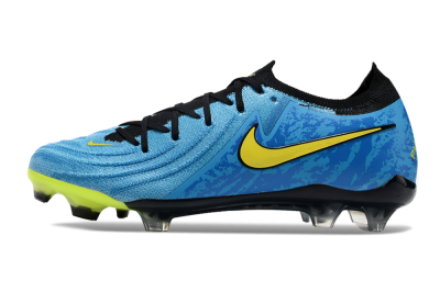 Nike Phantom Luna Elite FG Firm Ground Soccer Cleats - Blue/Yellow/Black