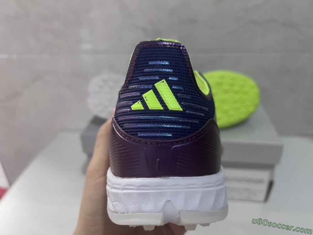 Adidas F50 Elite TF Artificial Turf Soccer Shoes - Purple/Yellow/White