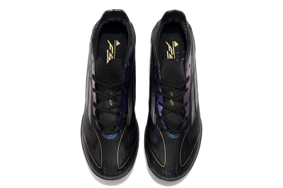 Adidas F50 Elite TF Artificial Turf Soccer Shoes - Black/Silver/Purple