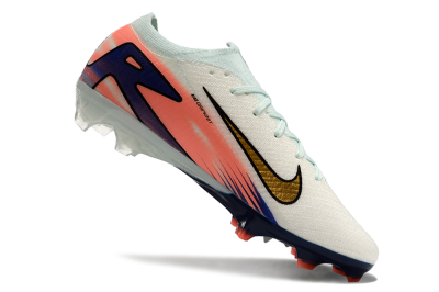 Nike Air Zoom Mercurial Vapor 16 Elite FG Firm Ground Soccer Cleats - Pink/Gold/Blue