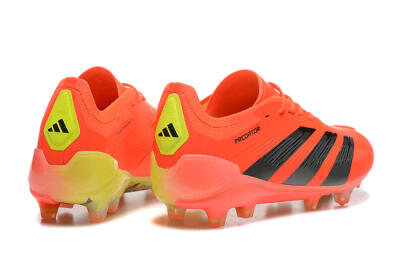 Adidas Predator Elite 24 FG Firm Ground Soccer Cleats - Red/Black/Yellow