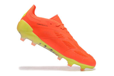 Adidas Predator Elite 24 FG Firm Ground Soccer Cleats - Red/Black/Yellow