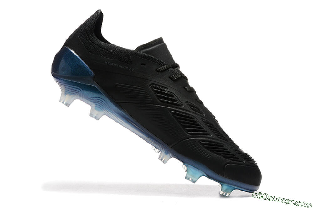 Adidas Predator Elite 24 FG Firm Ground Soccer Cleats - Black/Silver/Blue 4