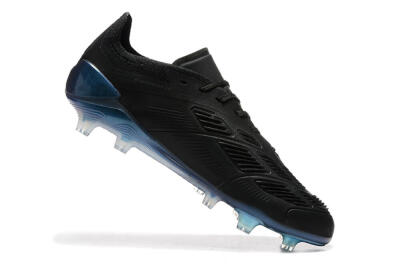 Adidas Predator Elite 24 FG Firm Ground Soccer Cleats - Black/Silver/Blue