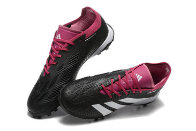 Adidas Predator Elite 24 TF Artificial Turf Soccer Shoes - Black/White/Red