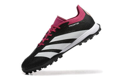 Adidas Predator Elite 24 TF Artificial Turf Soccer Shoes - Black/White/Red