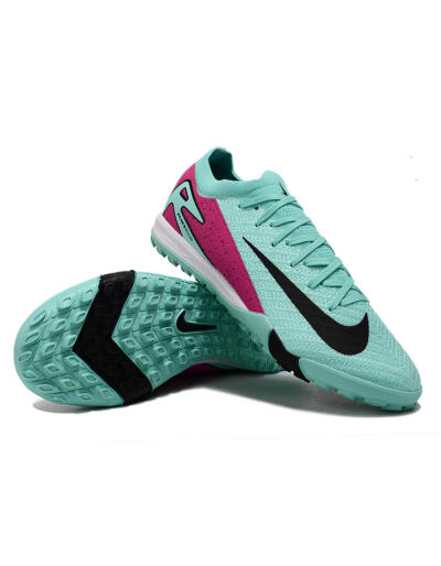 Nike Air Zoom Mercurial Vapor 16 Elite TF Artificial Turf Soccer Shoes - Jade/Red/Black