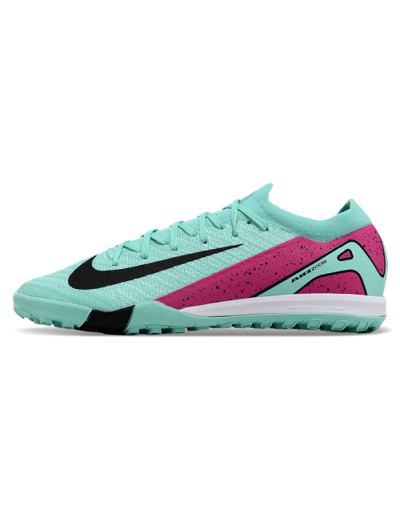 Nike Air Zoom Mercurial Vapor 16 Elite TF Artificial Turf Soccer Shoes - Jade/Red/Black