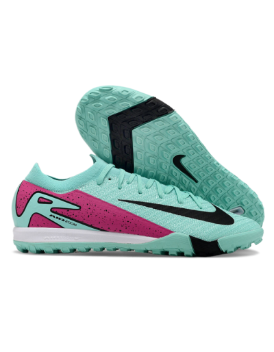 Nike Air Zoom Mercurial Vapor 16 Elite TF Artificial Turf Soccer Shoes - Jade/Red/Black