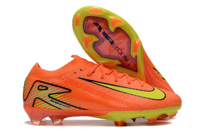 Nike Air Zoom Mercurial Vapor 16 Elite FG Firm Ground Soccer Cleats - Orange/Yellow/Black