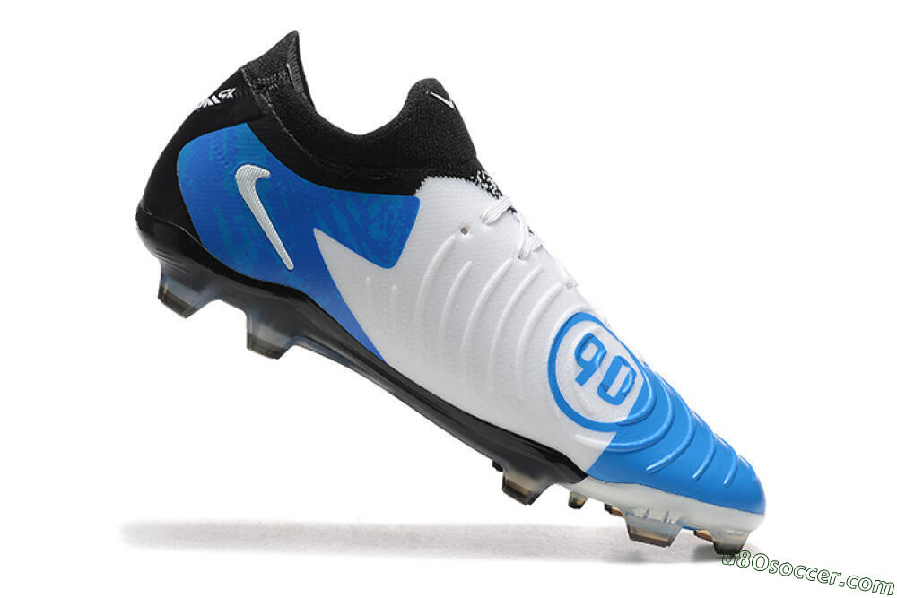 Nike Phantom Luna Elite Total 90 FG Firm Ground Soccer Cleats - Blue/Silver/Black 4