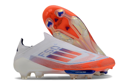 Adidas F50+ Lightstrike Pro Laceless FG Firm Ground Soccer Cleats - Red/White/Blue