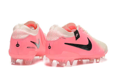 Nike Tiempo Legend 10 Elite FG Firm Ground Soccer Cleats - White/Pink/Black