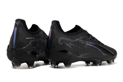 Puma Ultra 5 Ultimate FG Firm Ground Soccer Cleats - Black/Silver/Blue
