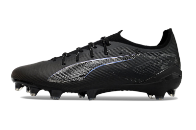 Puma Ultra 5 Ultimate FG Firm Ground Soccer Cleats - Black/Silver/Blue