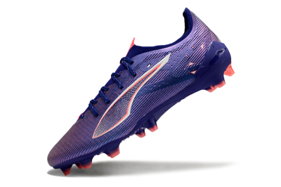 Puma Ultra 5 Ultimate FG Firm Ground Soccer Cleats - Blue/Pink/White