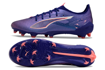 Puma Ultra 5 Ultimate FG Firm Ground Soccer Cleats - Blue/Pink/White