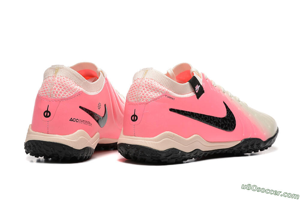 Nike Tiempo Legend 10 Pro TF Soccer Shoes - White/Pink/Black