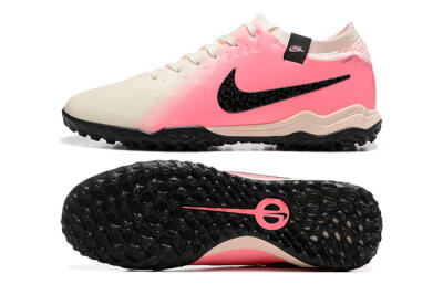 Nike Tiempo Legend 10 Pro TF Artificial Turf Soccer Shoes - White/Pink/Black