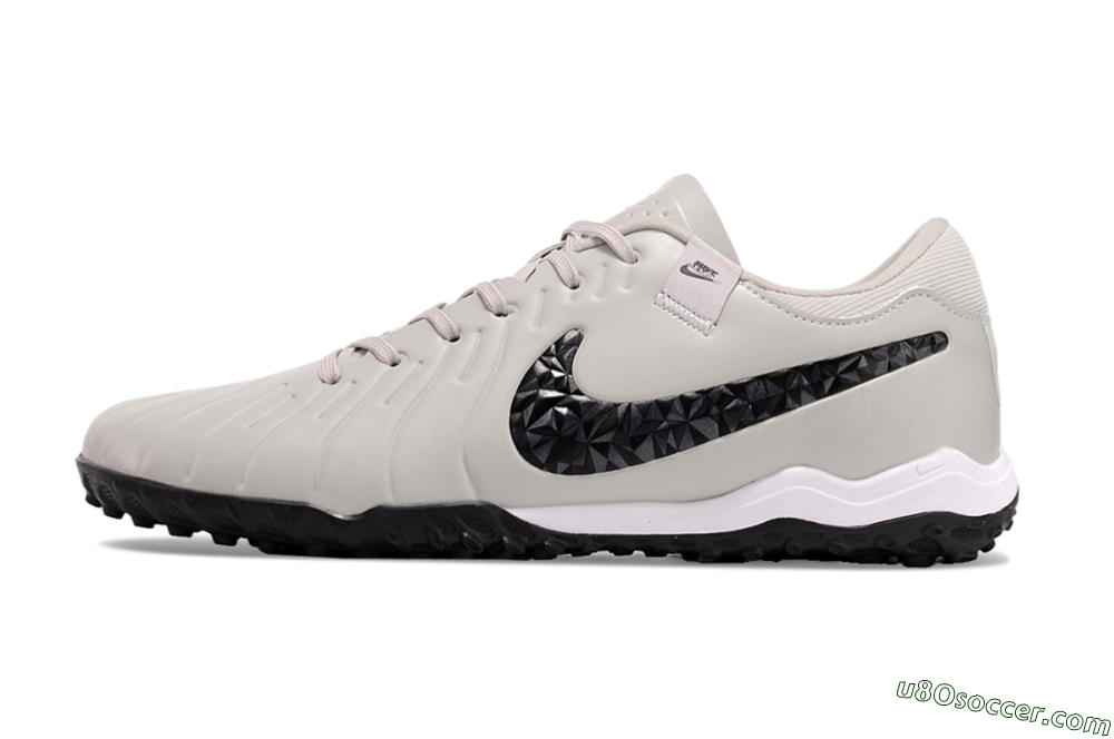 Nike Tiempo Legend 10 Pro TF Artificial Turf Soccer Shoes - Beige/Black/White 2