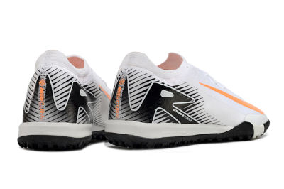 Nike Air Zoom Mercurial Vapor 16 Elite TF Artificial Turf Soccer Shoes - White/Black/Orange