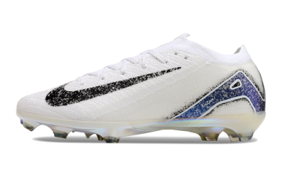 Nike Air Zoom Mercurial Vapor 16 Elite FG Firm Ground Soccer Cleats - White/Black/Blue/Gold